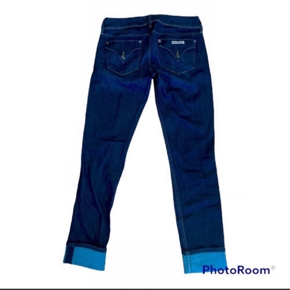 Hudson Cropped Skinny Jeans